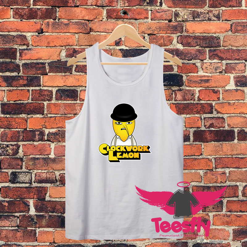 Clockwork Lemon Unisex Tank Top