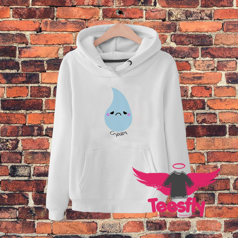 Cry Baby tear drop vector Hoodie