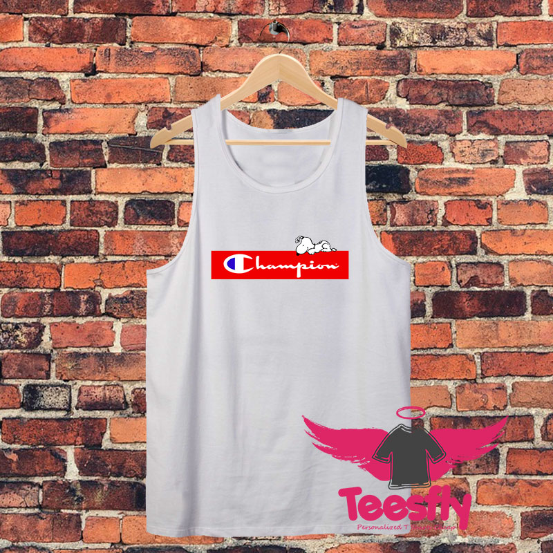 Cute Champion Peanuts Unisex Tank Top