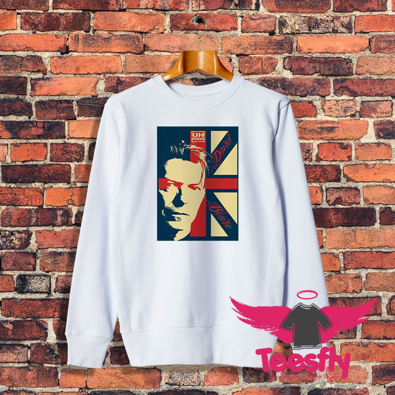 David Bowie Unhuman Sweatshirt