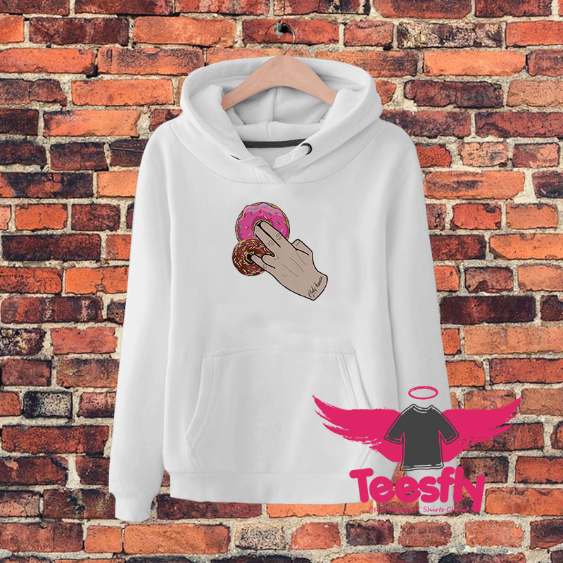 Dunkin Donuts Only Human Hand Hoodie