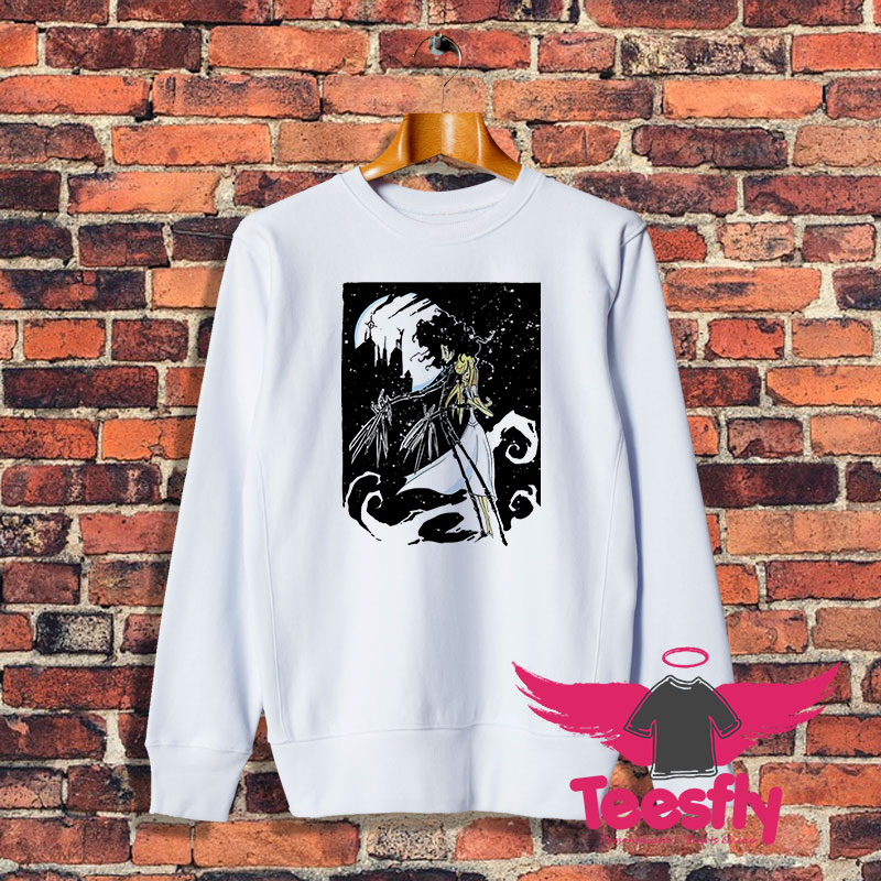 Edward Scissorhands with Kim Sweatshirt