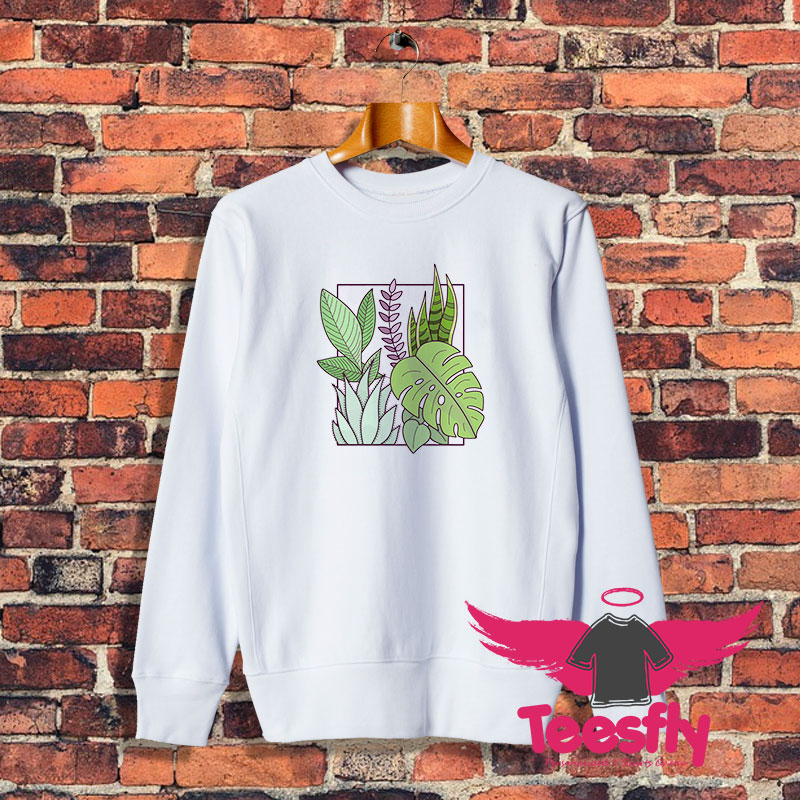 Framed Plants Sweatshirt