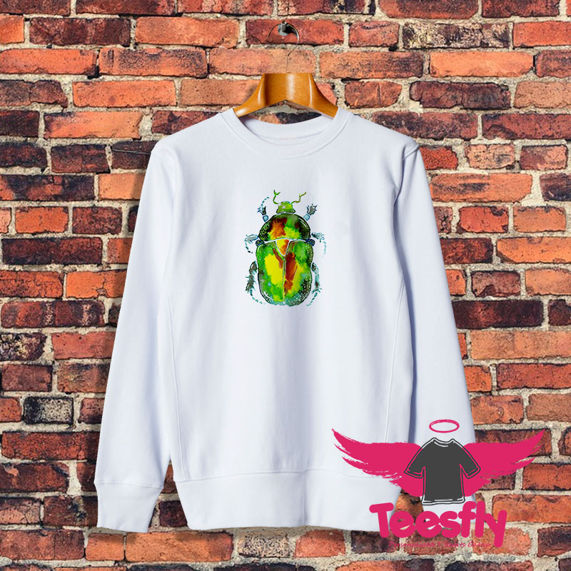 Green Rose Chafer Sweatshirt