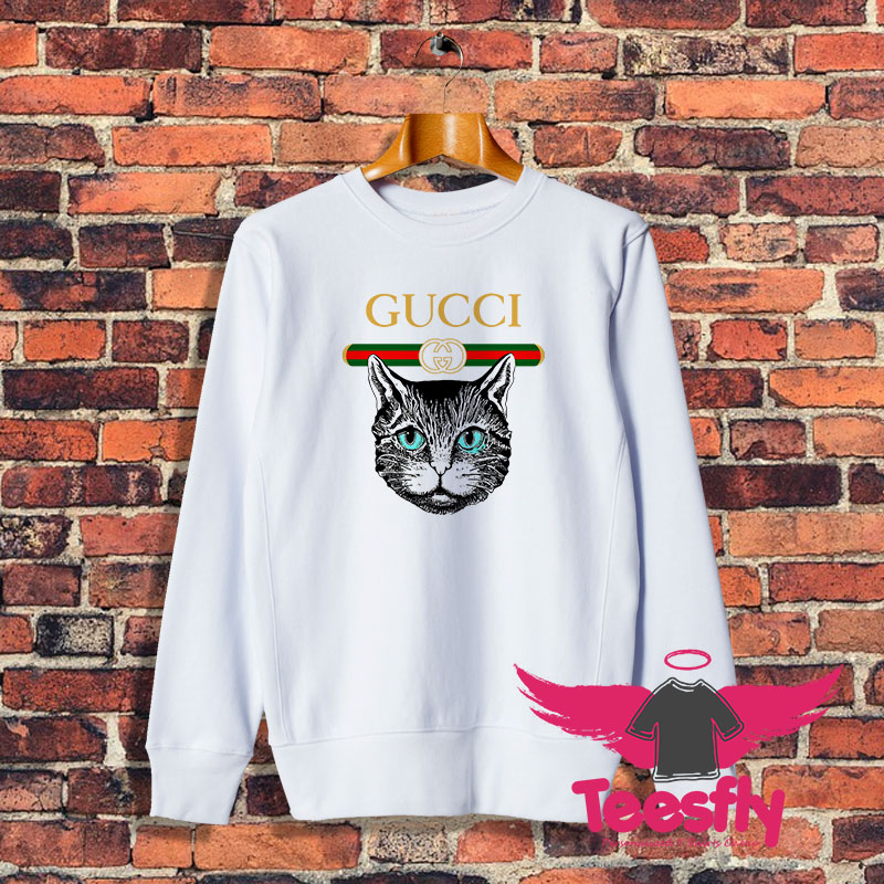 Gucci Cat Parody Sweatshirt