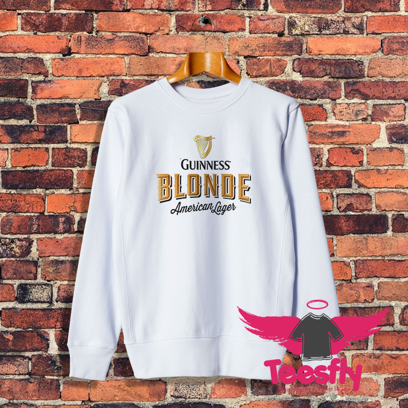 Guinness Blonde American Lager Beer Sweatshirt