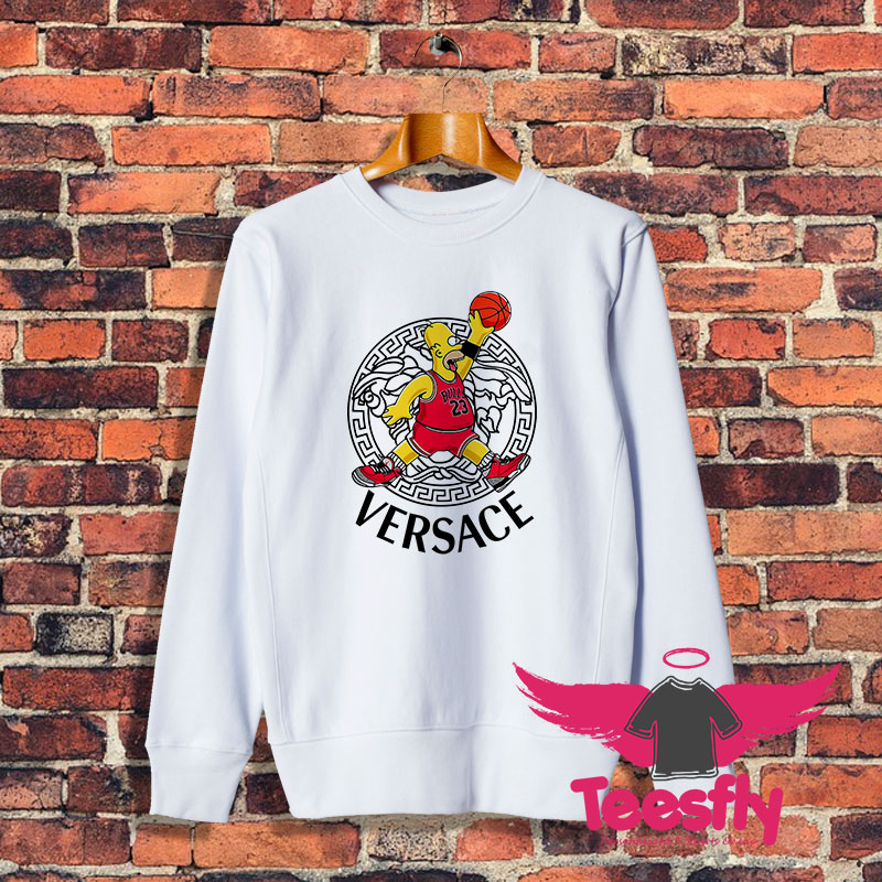 Homer Jordan Versace Sweatshirt