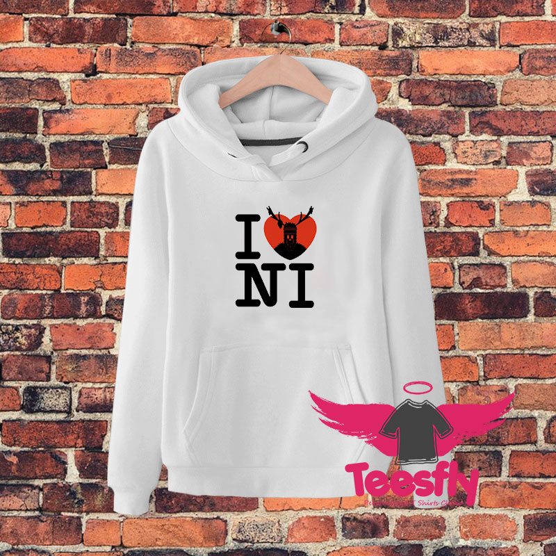 I Love NI Hoodie