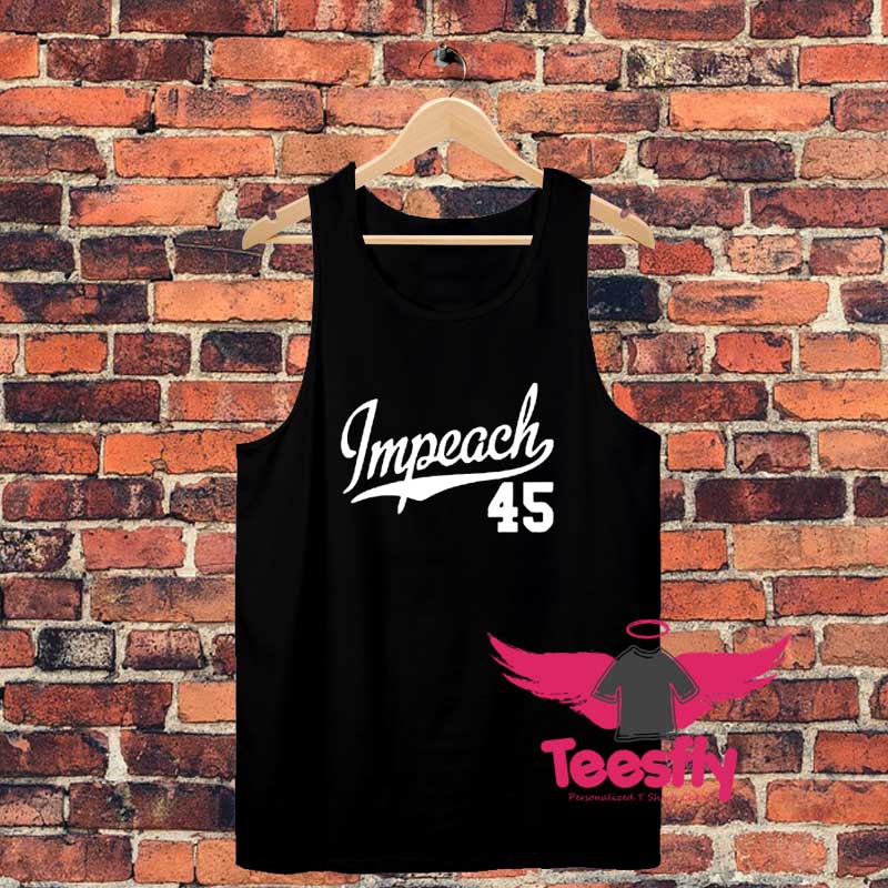 Impeach Impeachment Donald Trump Unisex Tank Top