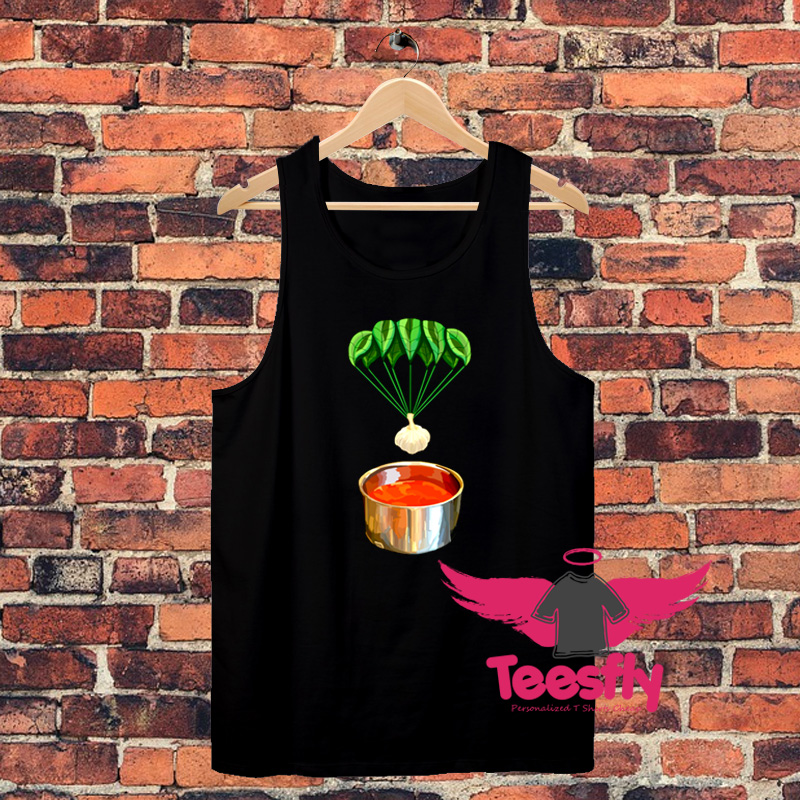 Italian Garlic Basil Tomato Sauce Unisex Tank Top