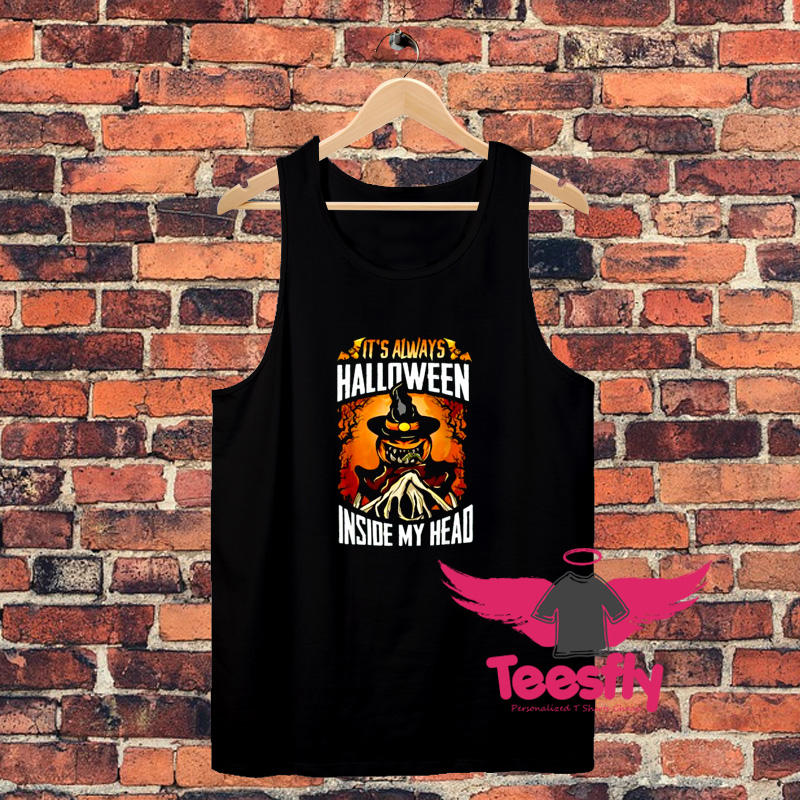 Its Always Halloween Inside My Head Unisex Tank Top