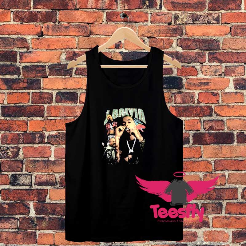 J Balvin 90s Vintage Unisex Tank Top