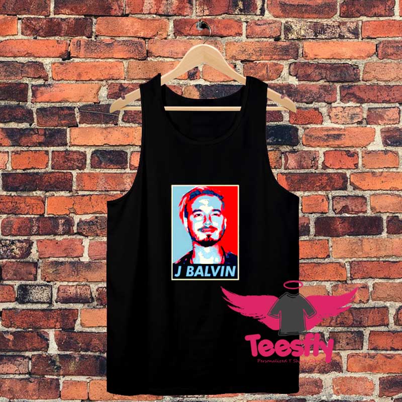 J Balvin Retro Unisex Tank Top