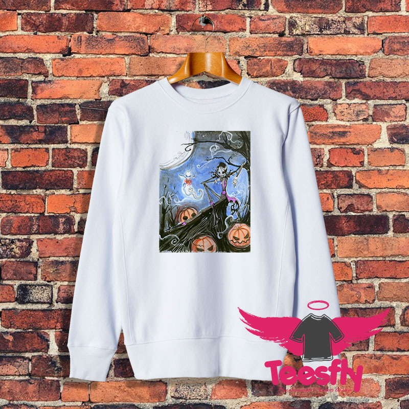 John Skellington landscape Sweatshirt