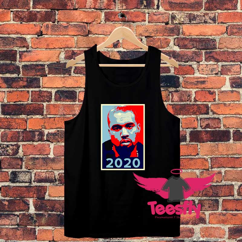 Kanye West Running President Unisex Tank Top