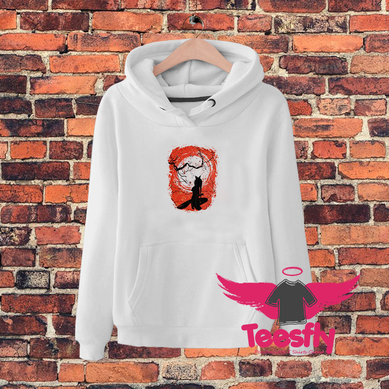 Lady Samurai Vintage Hoodie