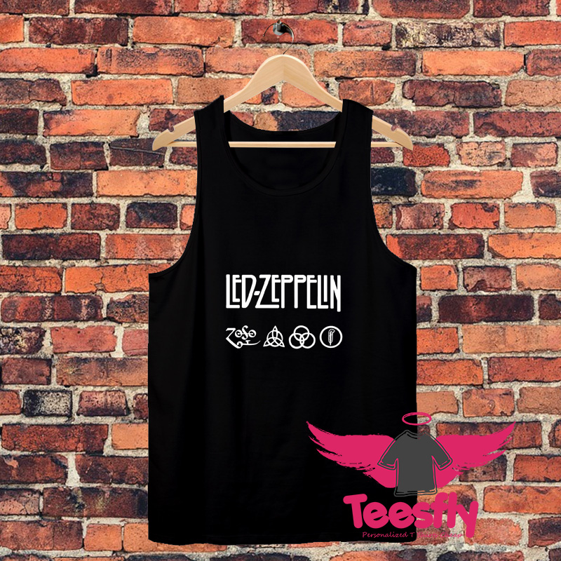 Led Zeppelin Icon Unisex Tank Top