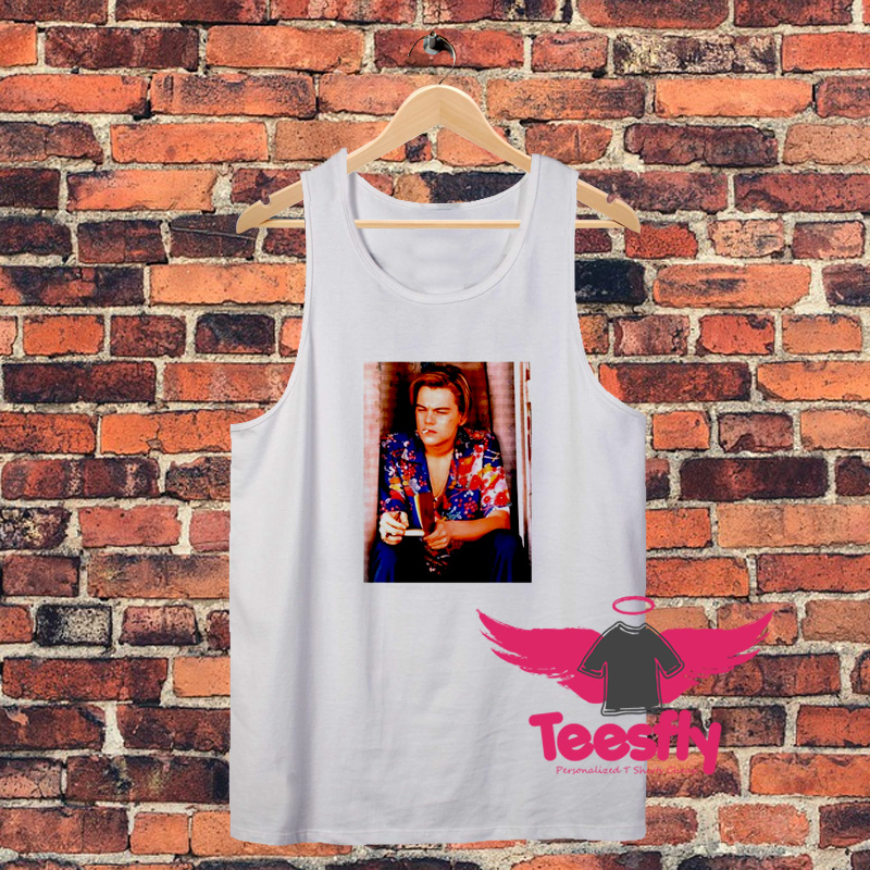 Leonardo DiCaprio Romeo With Cigarette Unisex Tank Top