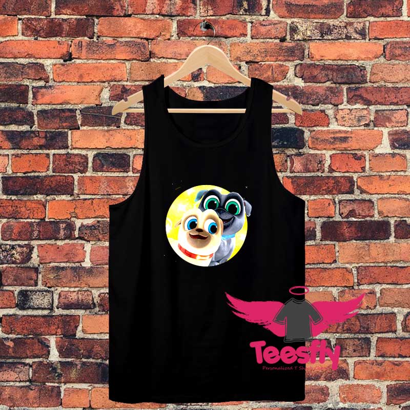 Little Girl Boy Puppy Dog Pals Cartoon Unisex Tank Top