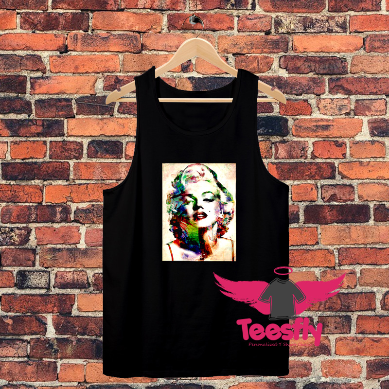 Marilyn Monroe Actre Color Unisex Tank Top