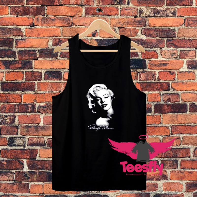 Marilyn Monroe Signature Juniors Unisex Tank Top