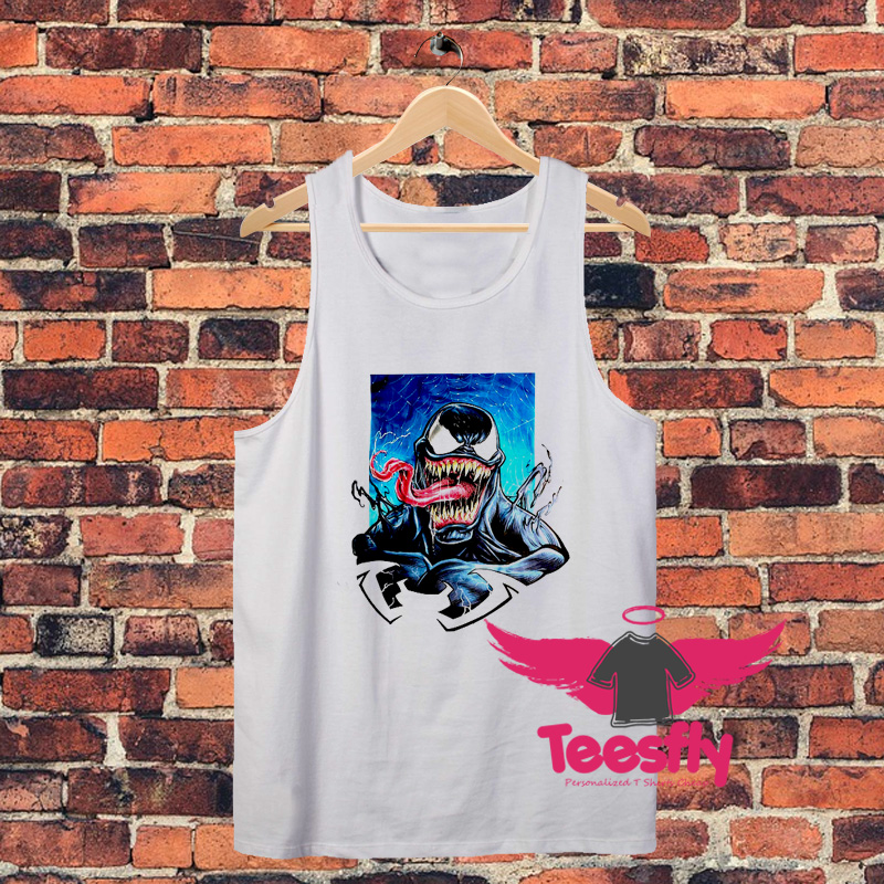 Marvel Venom Cover Comic Unisex Tank Top