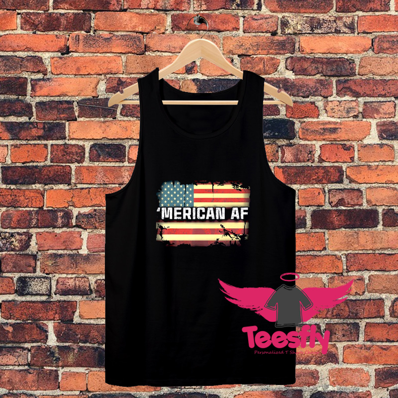 Merican Af AmericaTh Of July Unisex Tank Top