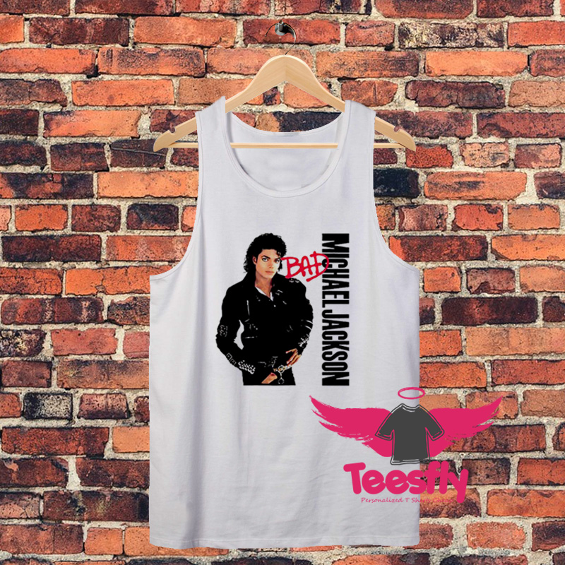 Michael Jackson Bad Retro 90s Unisex Tank Top