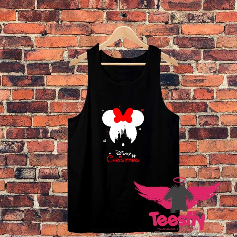 Mickey Disney Palace Christmas Unisex Tank Top