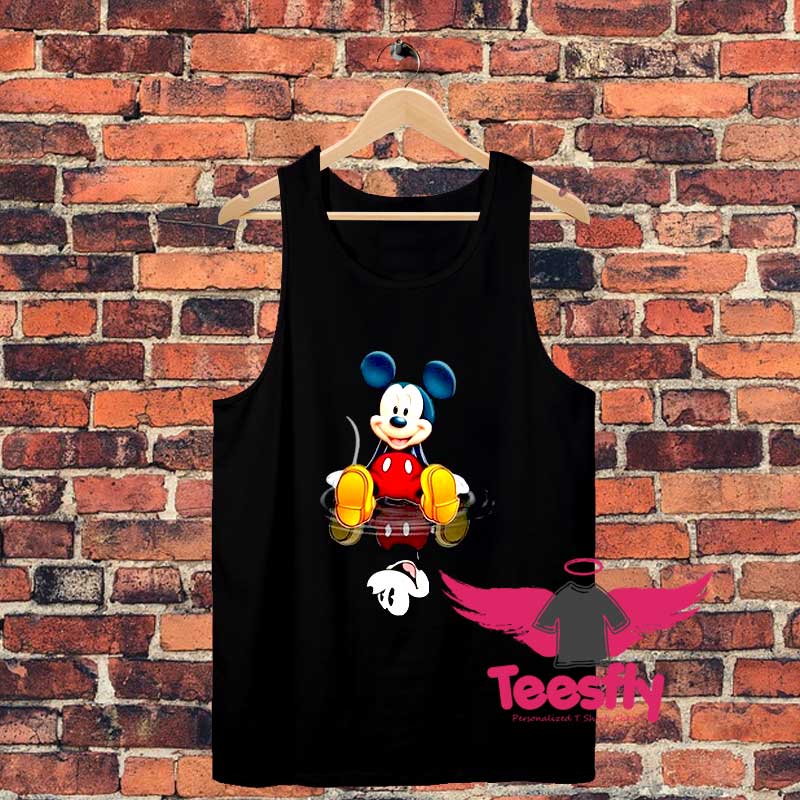 Mickey Present Water Mirror Unisex Tank Top