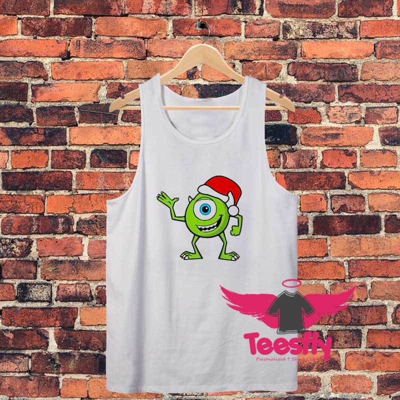 Mike Wazowski Christmas Unisex Tank Top