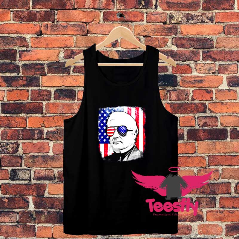 Millard Fillmore Us Flag Unisex Tank Top