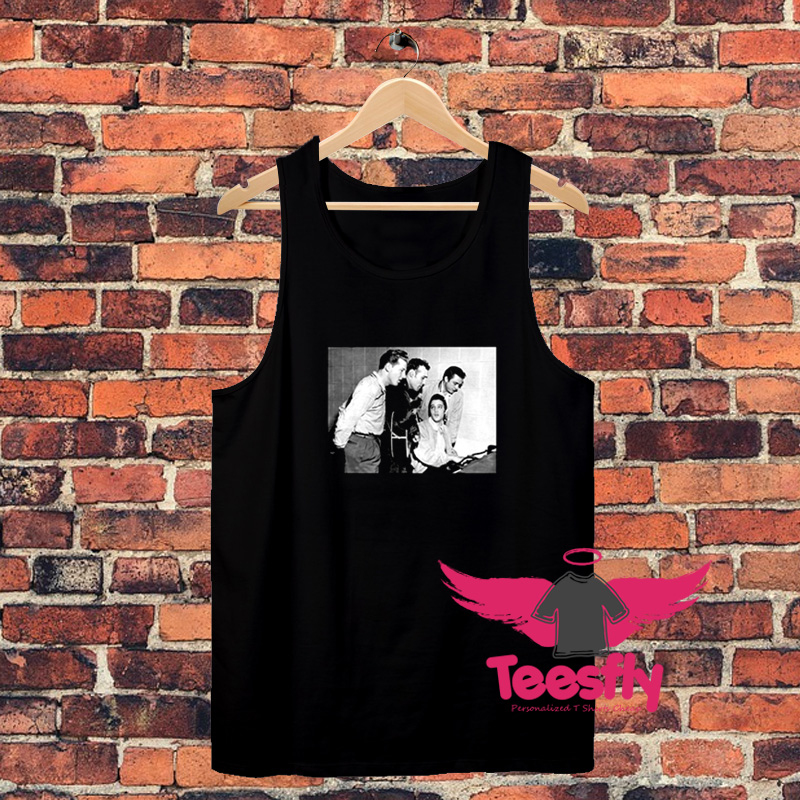 Million Dollar Quartet Elvis Presley Johnny Cash Unisex Tank Top