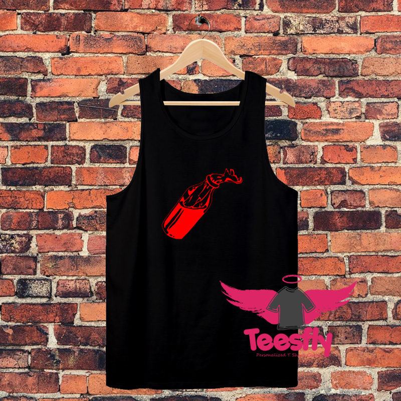 Molotov Cocktail Red AcStivist Unisex Tank Top