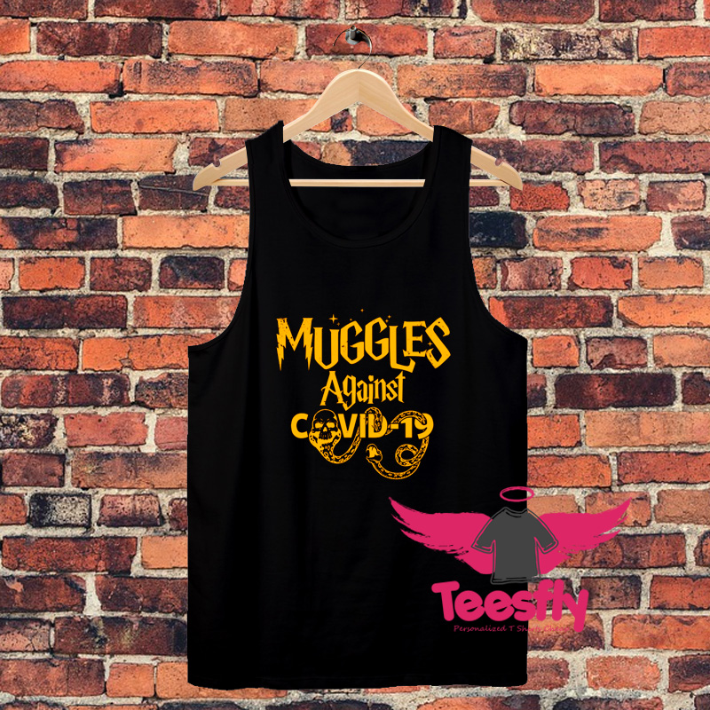 Muggles Against Covid9 Unisex Tank Top