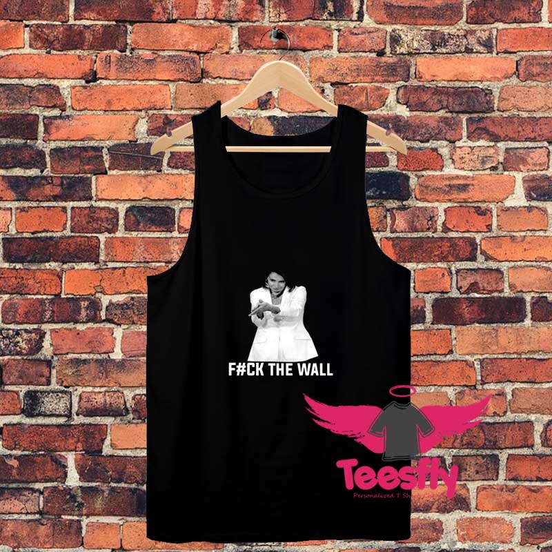 Nancy Pelosi Fuck The Wall Unisex Tank Top