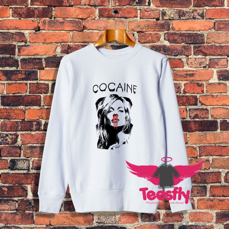 New Kate Moss Cocaine Sweatshirt