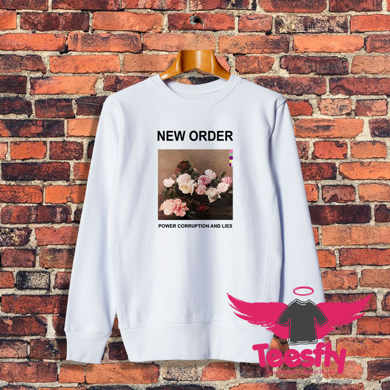 New Order Power Corruption and Lies Vintage Sweatshirt