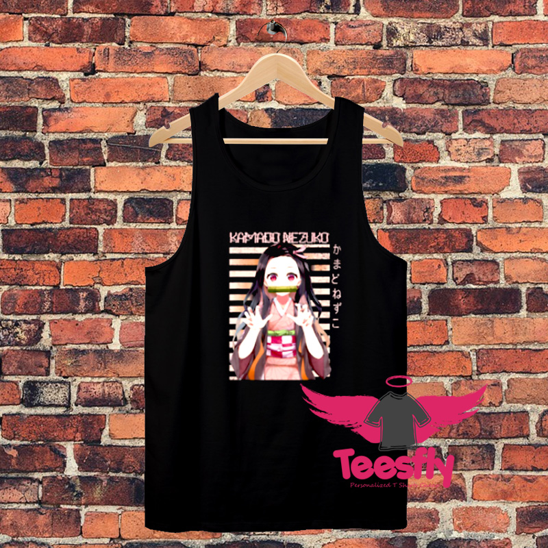 Nezuko no Yaiba Anime Demon Slayer Unisex Tank Top