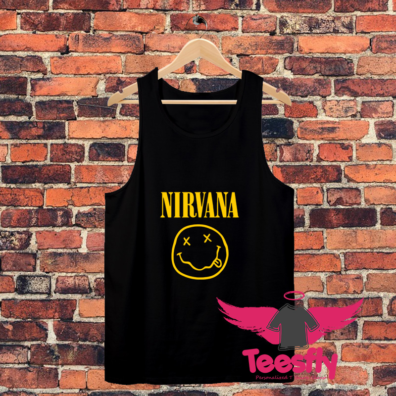 Nirvana Yellow Logo Unisex Tank Top