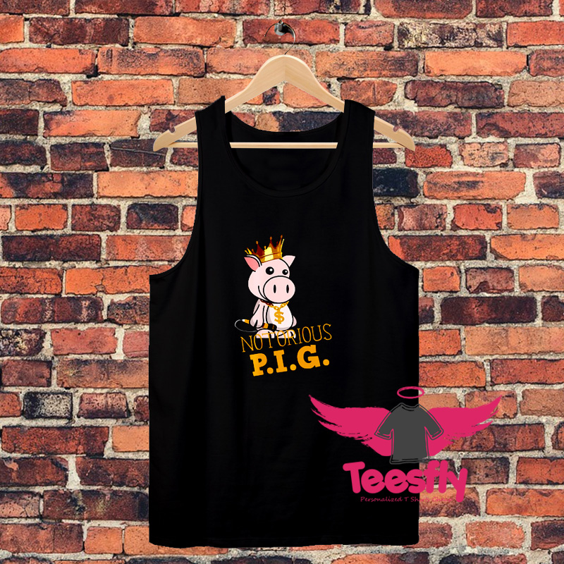 Notorious Pig Pop Rnb Hip Hop Gangster Unisex Tank Top