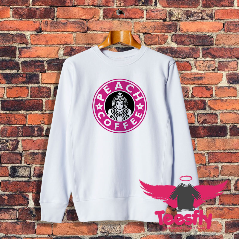 PEACH COFFEE Sweatshirt