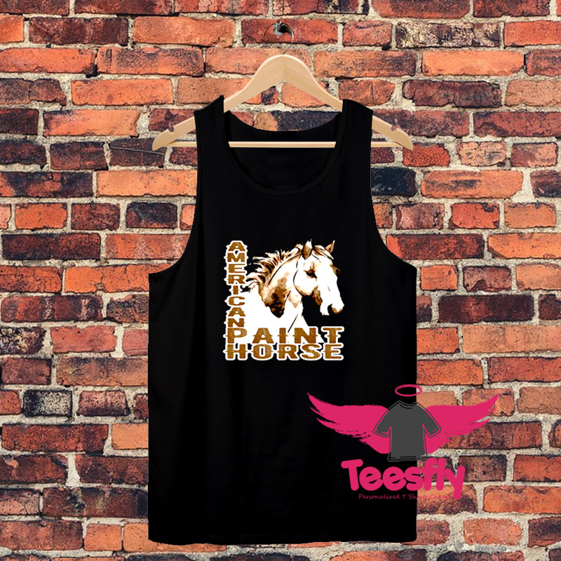 Paint Horse Sweat Americanaa Unisex Tank Top