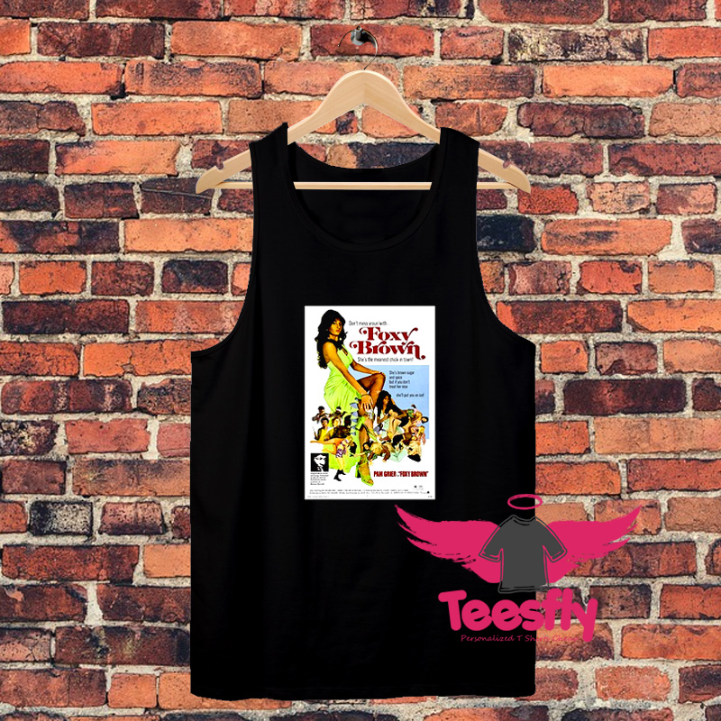 Pam Grier Foxy Brown American Actre Unisex Tank Top