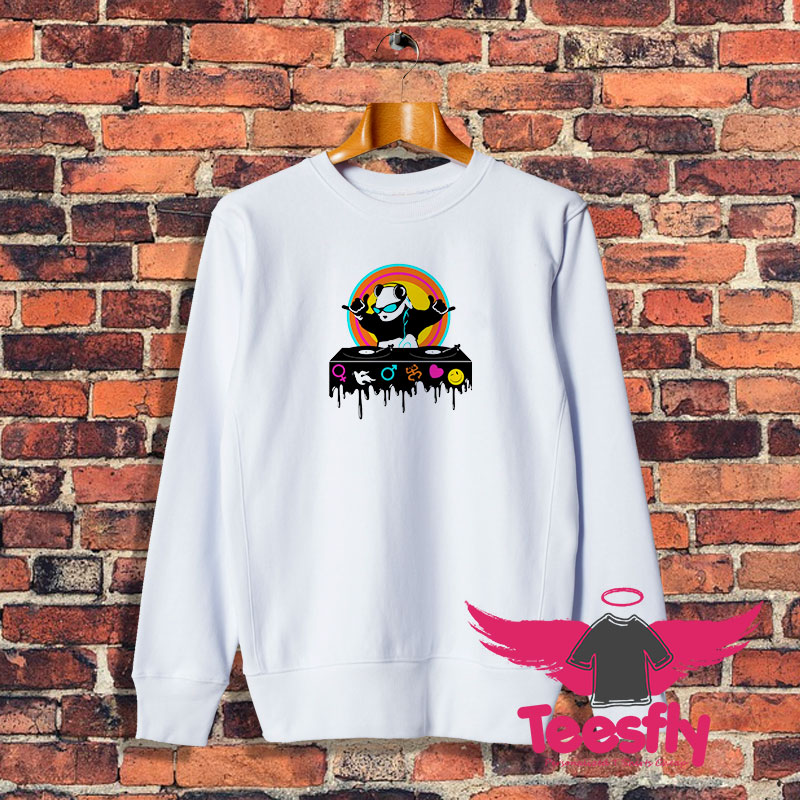 Panda Monium Dee Jay Sweatshirt