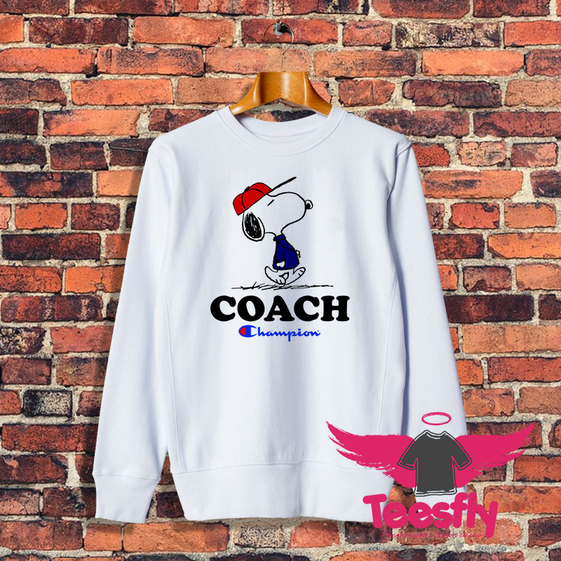 Peanuts Snoopy Coach Champion Sweatshirt