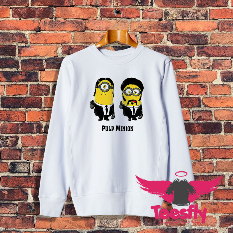 Pulp Minion Fiction Parody Sweatshirt