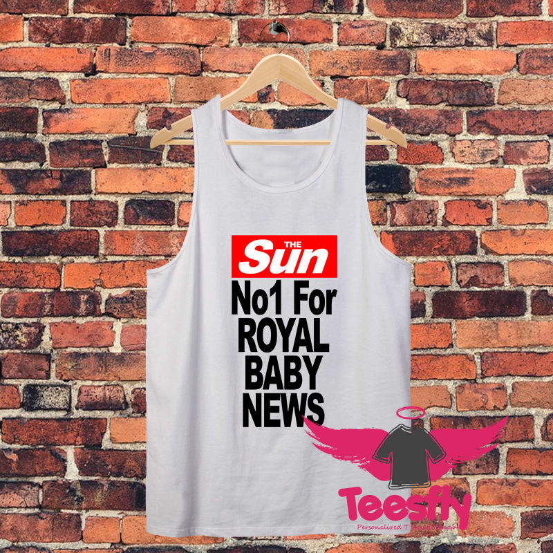 Royal Baby News Unisex Tank Top