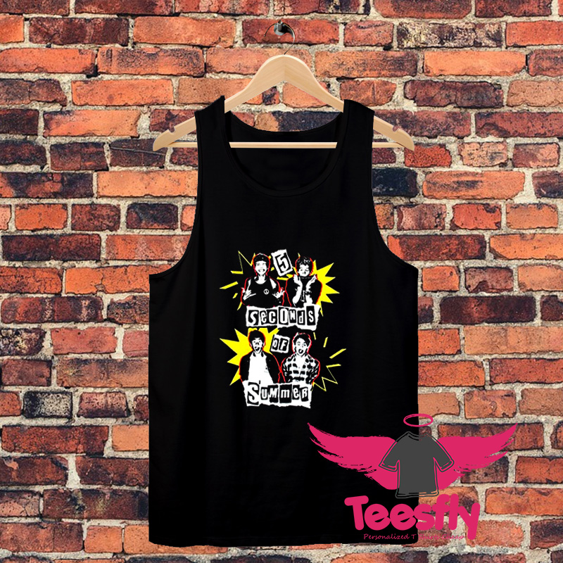 Seconds of Summer Photo Boxes Unisex Tank Top