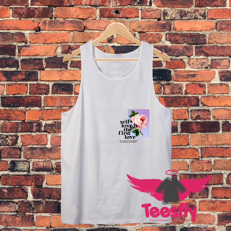 Self Love Rose Unisex Tank Top